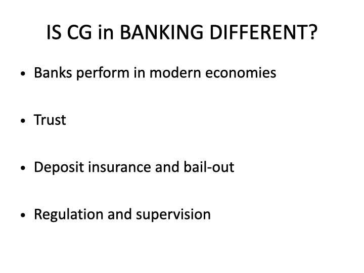Original slide: a flat, unstructured layout