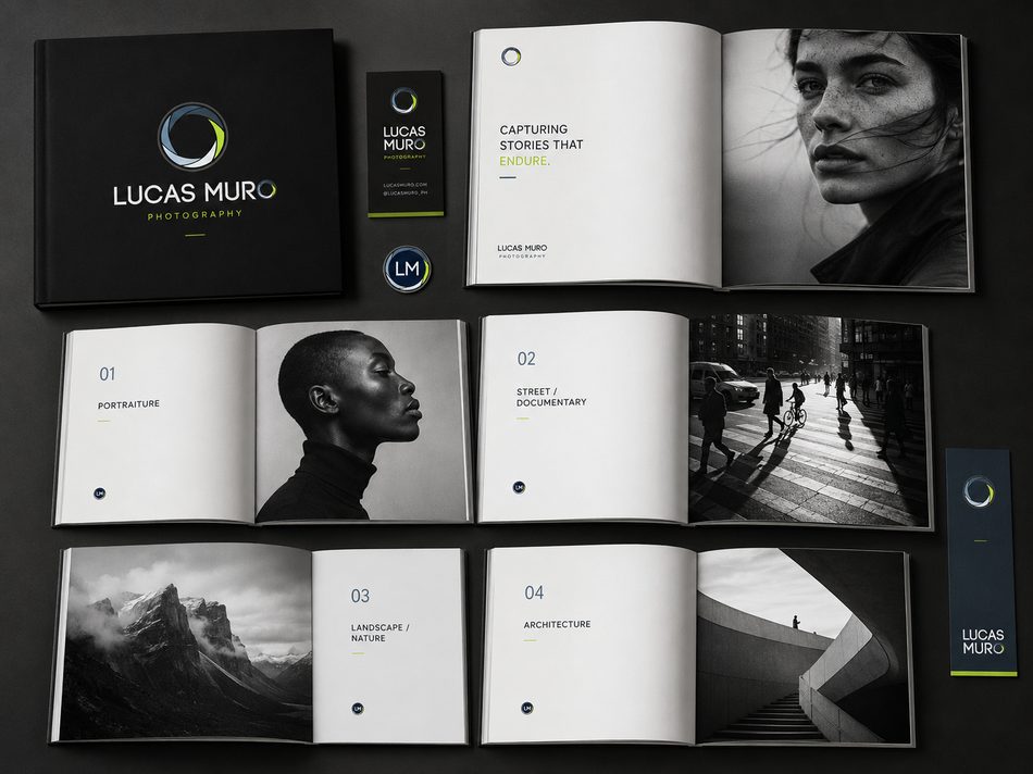 Lucas Muro portfolio book