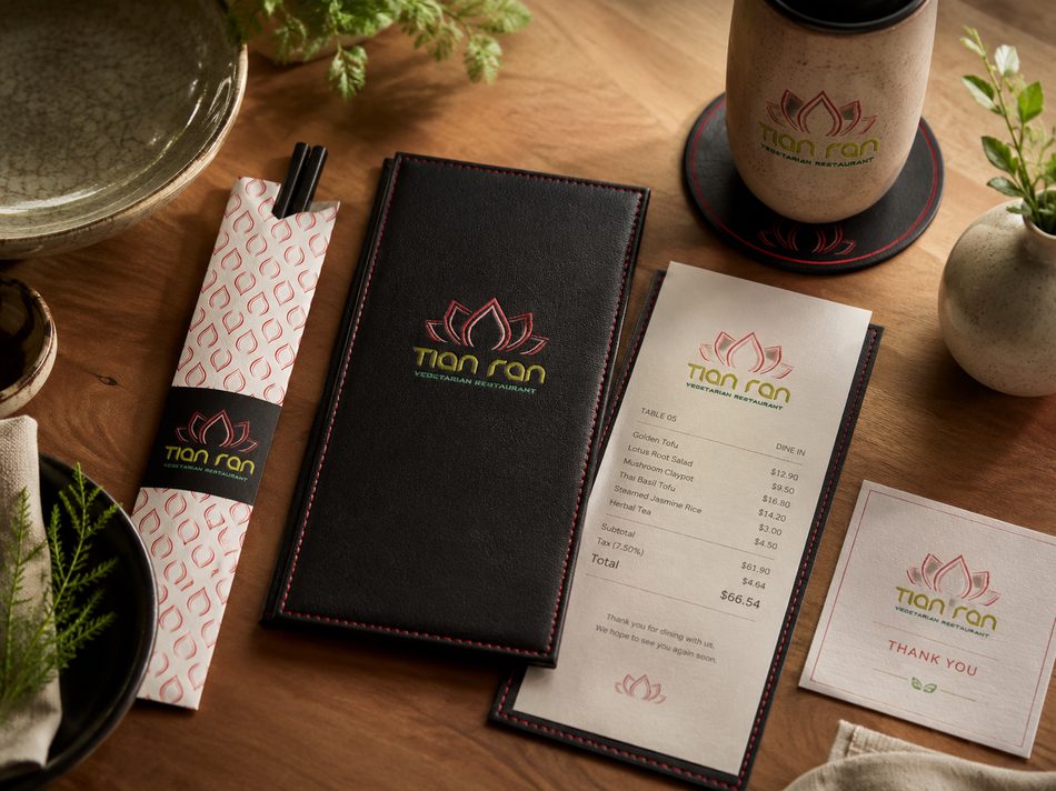 Tian Ran bill card