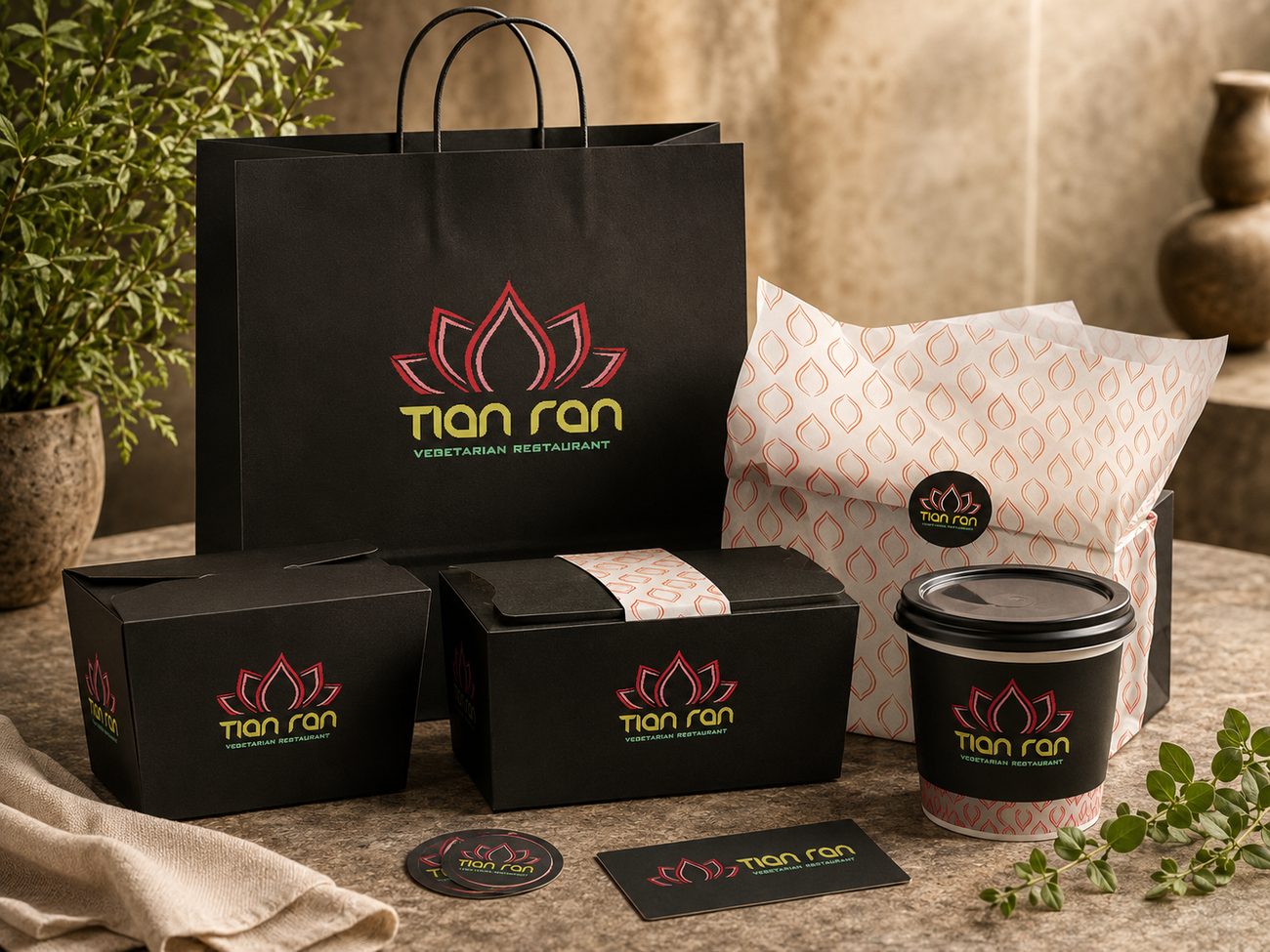 Tian Ran takeaway set
