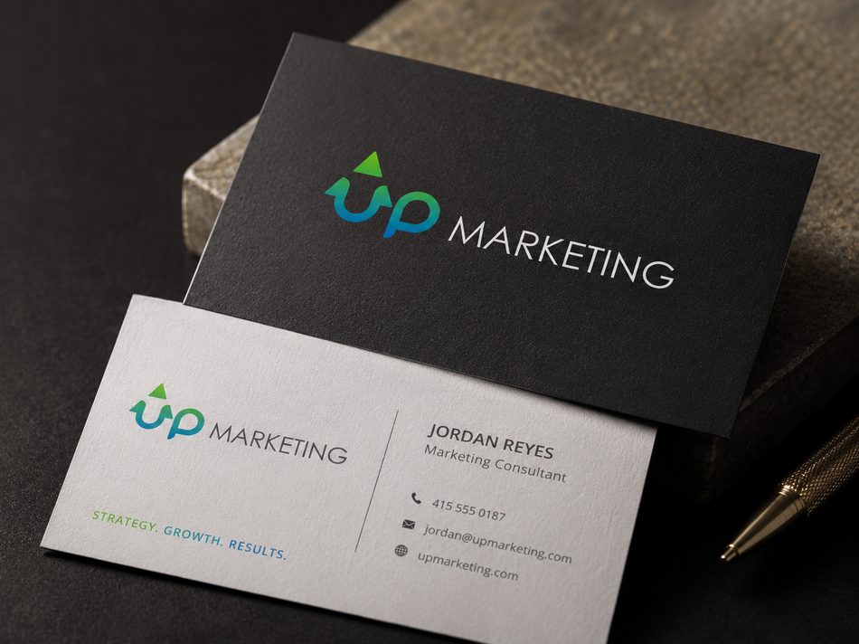 UpMarketing business card